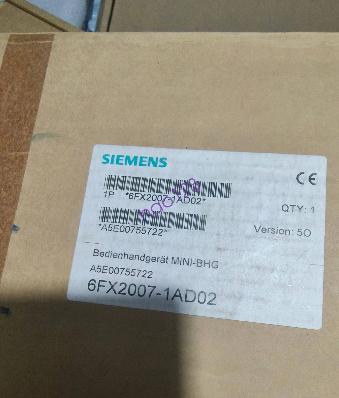 Brand new Micro handheld unit handsheet 6FX2007-1AD02 DHL/FedEx fast shipping