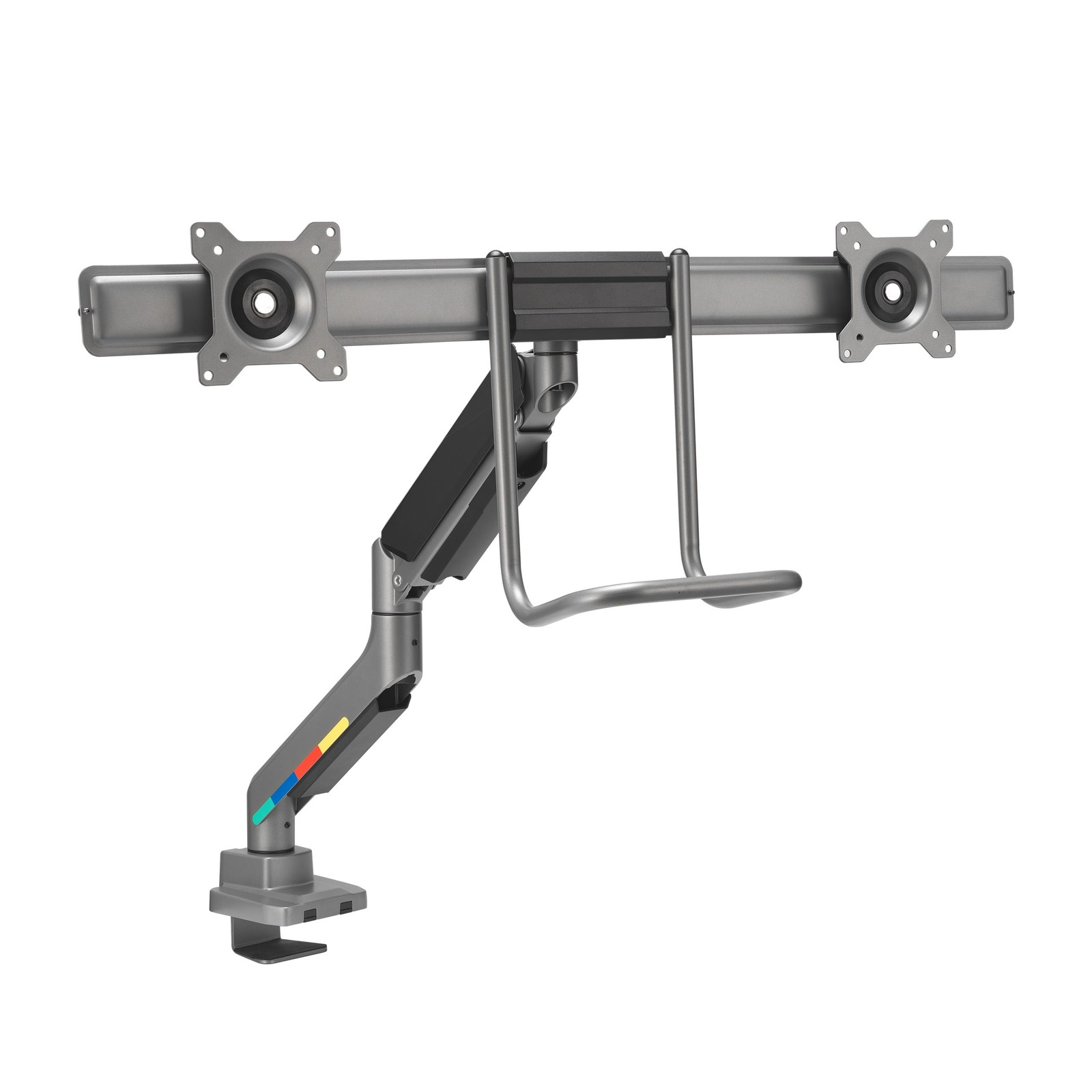 Kensington SmartFit Dual Monitor Arm with Crossbar and Easy-Grip Handle for 2