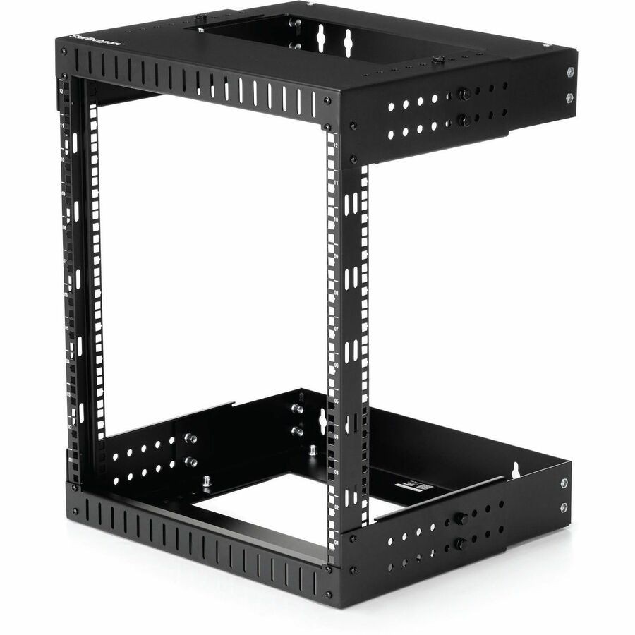 StarTech 2-Post 12U Heavy-Duty Wall Mount Network Rack, 19" Open Frame Server