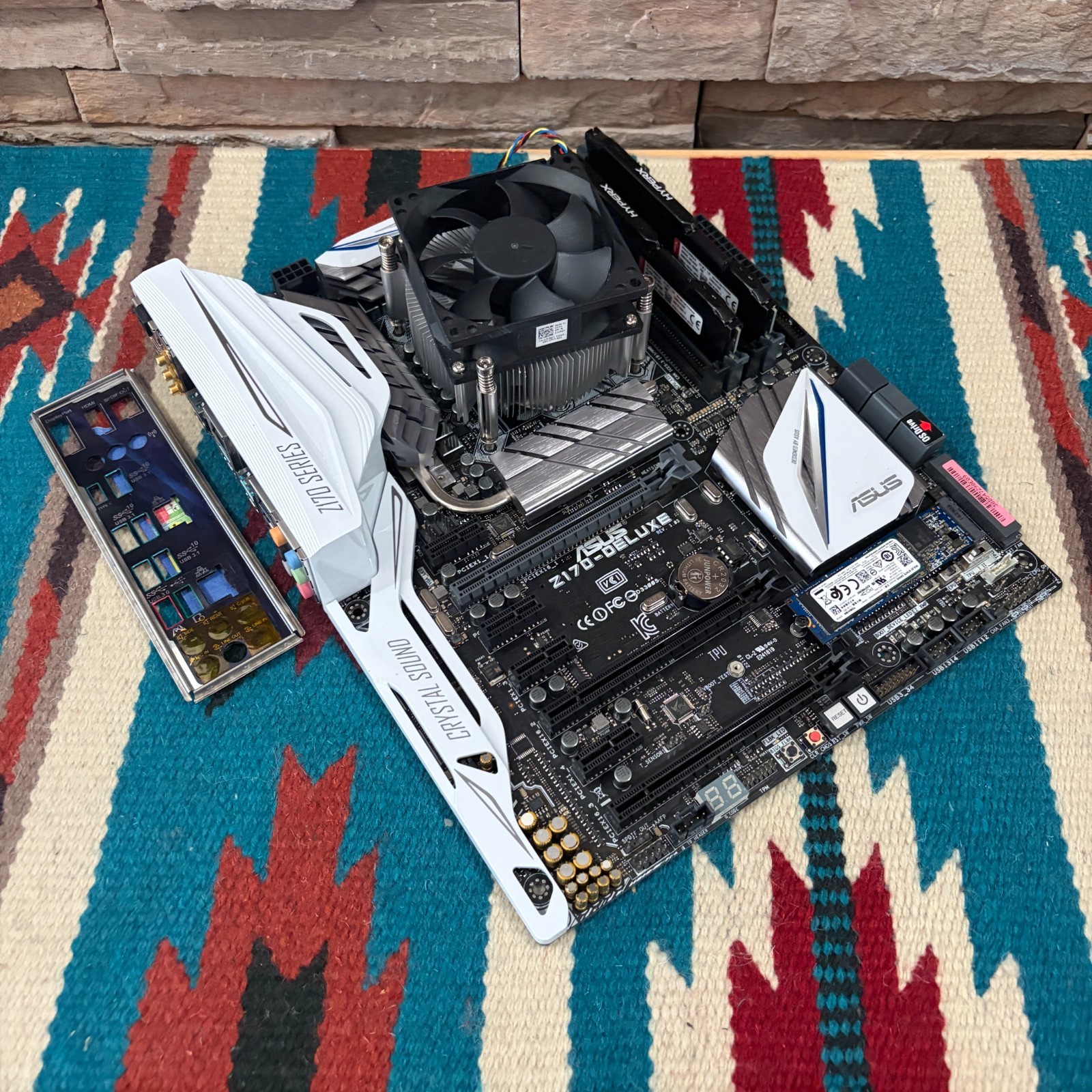 ASUS Z170-DELUXE ATX Motherboard Combo i7-6700K 16GB DDR4 RAM 256GB SSD W11P