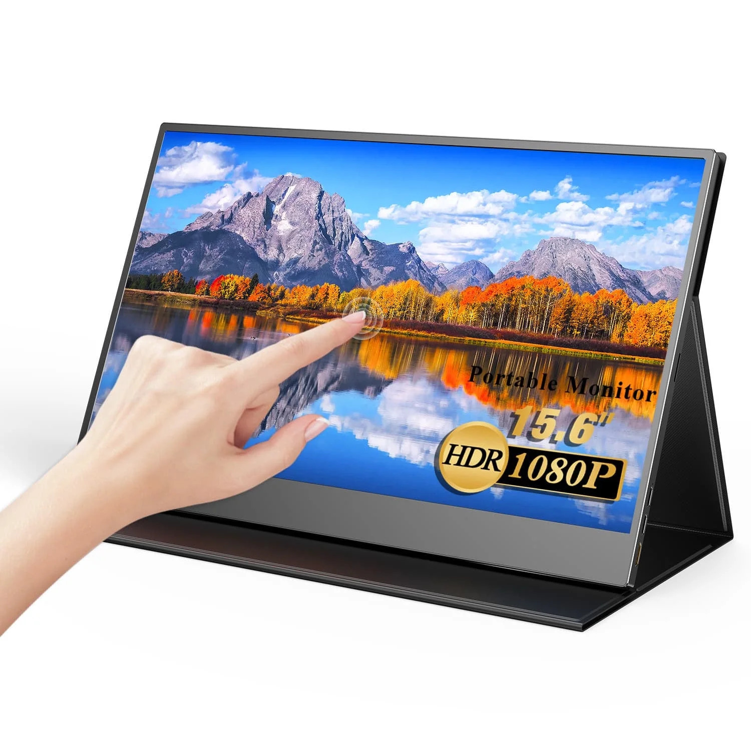 Uperfect E07 15.6" FHD (1080p) Portable Touch Screen Monitor With Smart Case