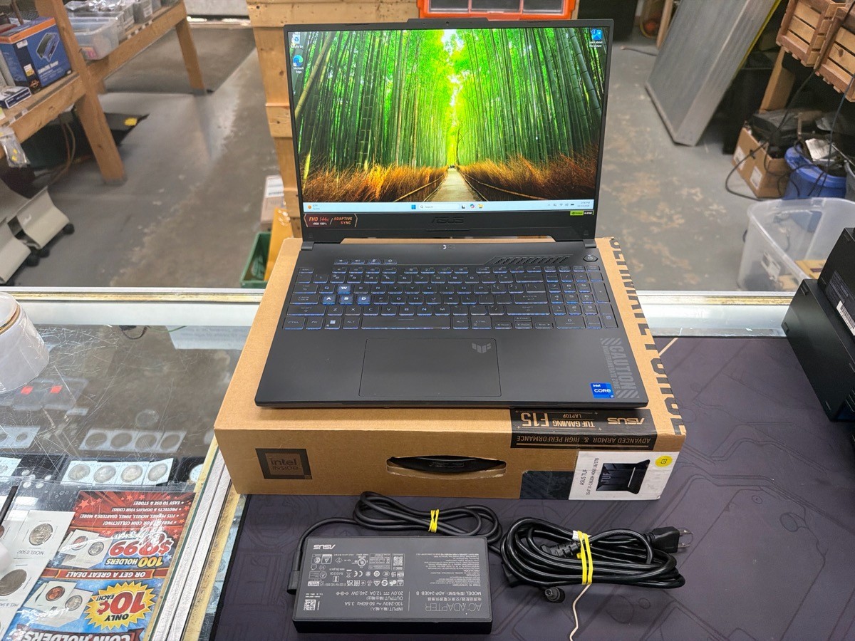 ASUS TUF F15 15.6" Gaming Laptop, i7-13620H, RTX 4060, 16GB RAM, 1TB (WBP020340)