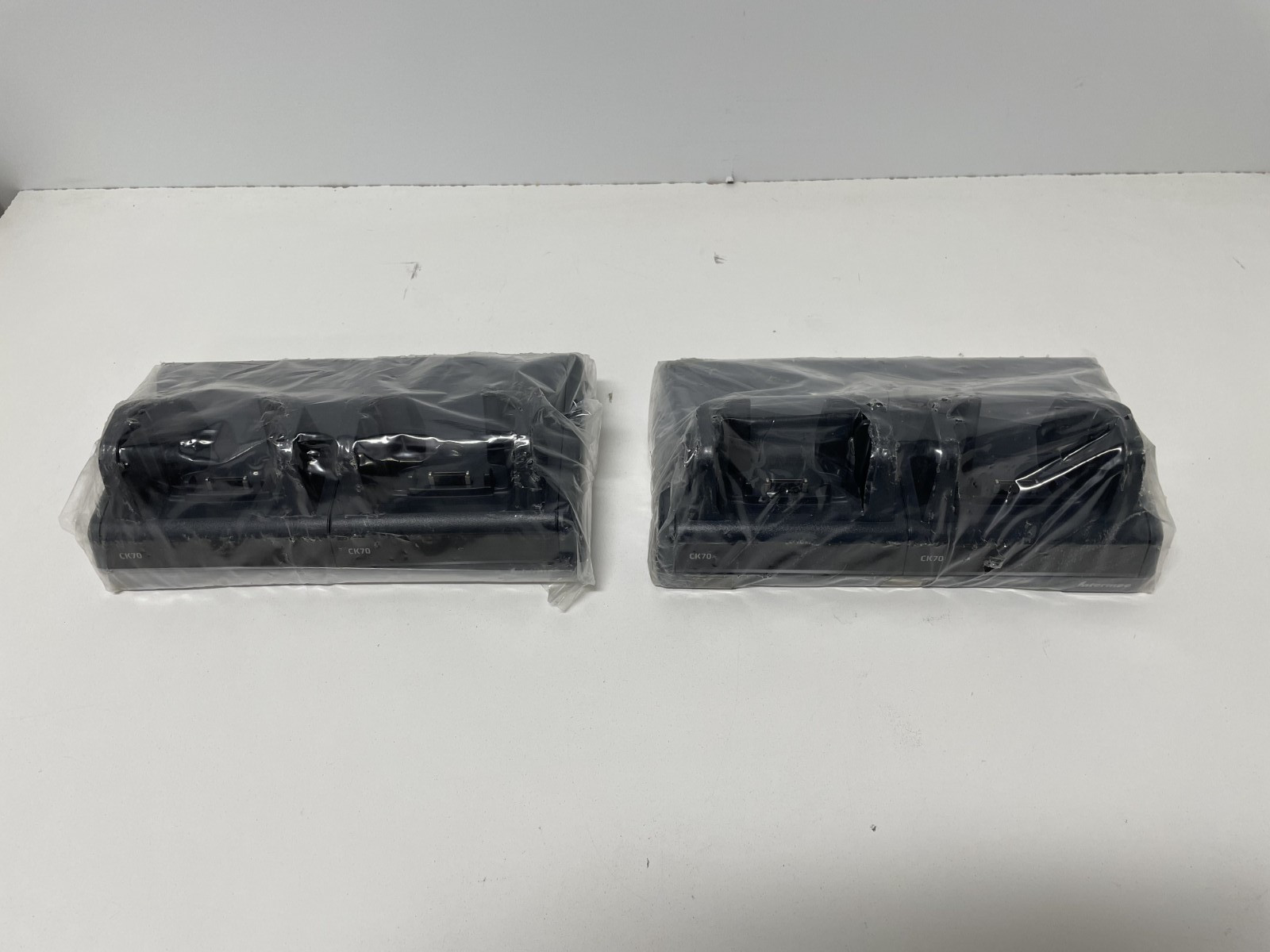 Lot(2) Intermec 1002UU02 852-918-001 2bay Docking Station Charger CK70 No AC/Bat