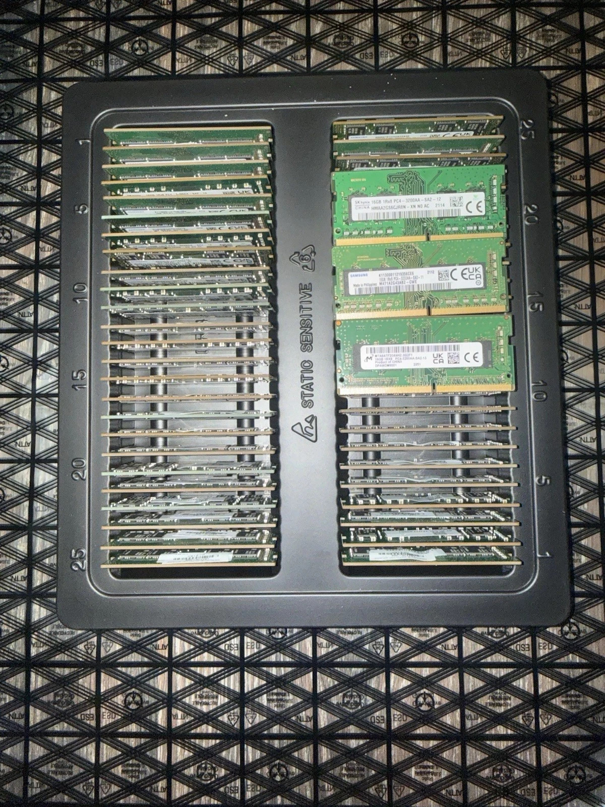 58 Samsung,Micron & hynix  16GB DDR4 SO-DIMM PC4-25600 DDR4-3200 Tested Working