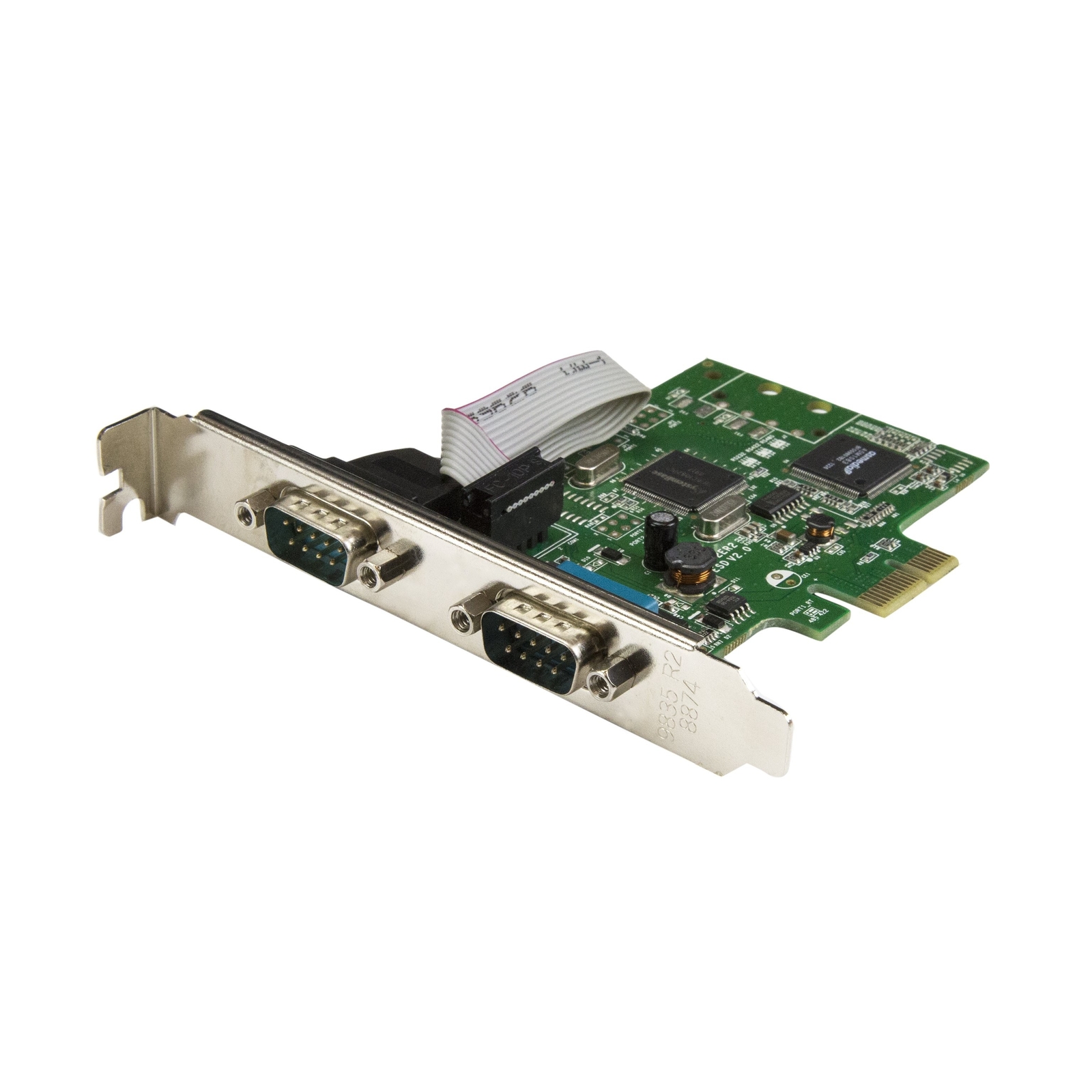 StarTech.com 2-Port PCI Express Serial Card with 16C1050 UART - RS232 Low Pro...