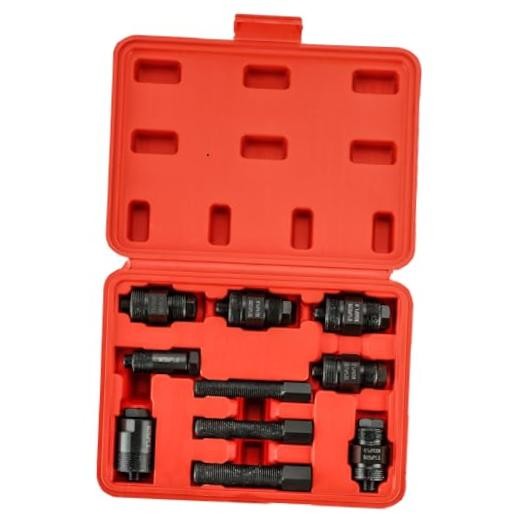 10PCS Motorcycle Flywheel Puller Set Red