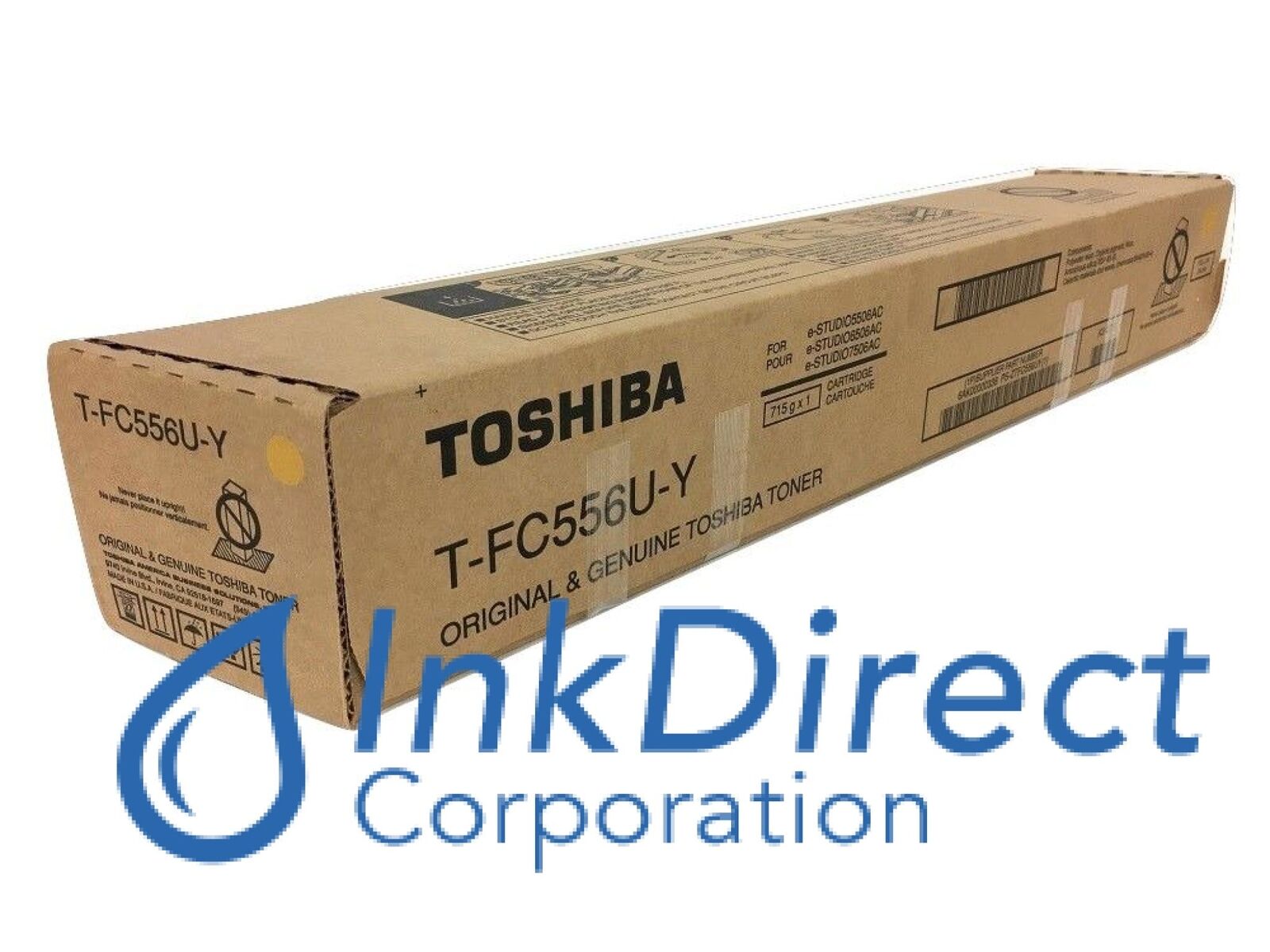 Genuine Toshiba TFC556UY T-FC556U-Y   Toner Cartridge Yellow  e-Studio 5506AC 55