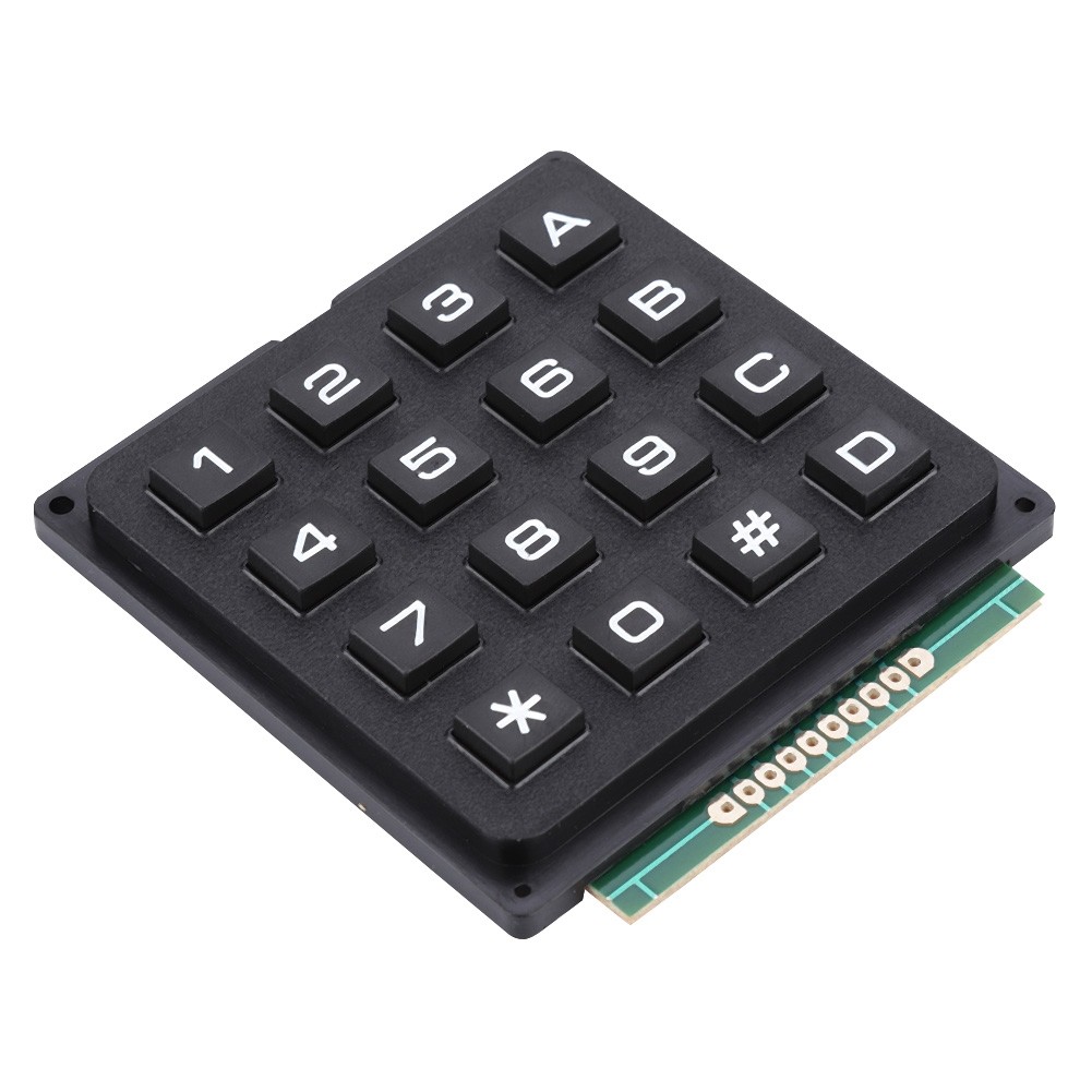 Keyboard Modules With 16 Keys 4x4 Push Buttons External Keypad For MCU