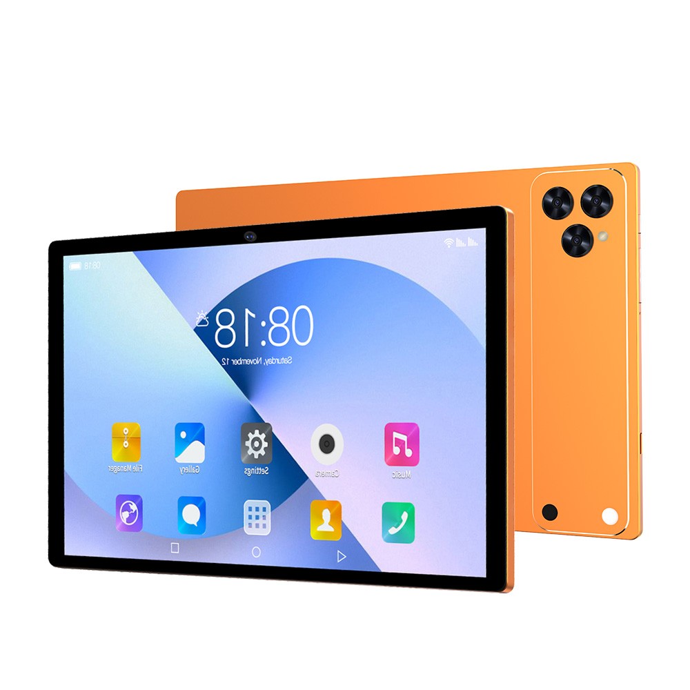 10.1-inch Tablet Android14 Computer, 12GB+256GB,8800mAh HD For Adult/ Kids Use