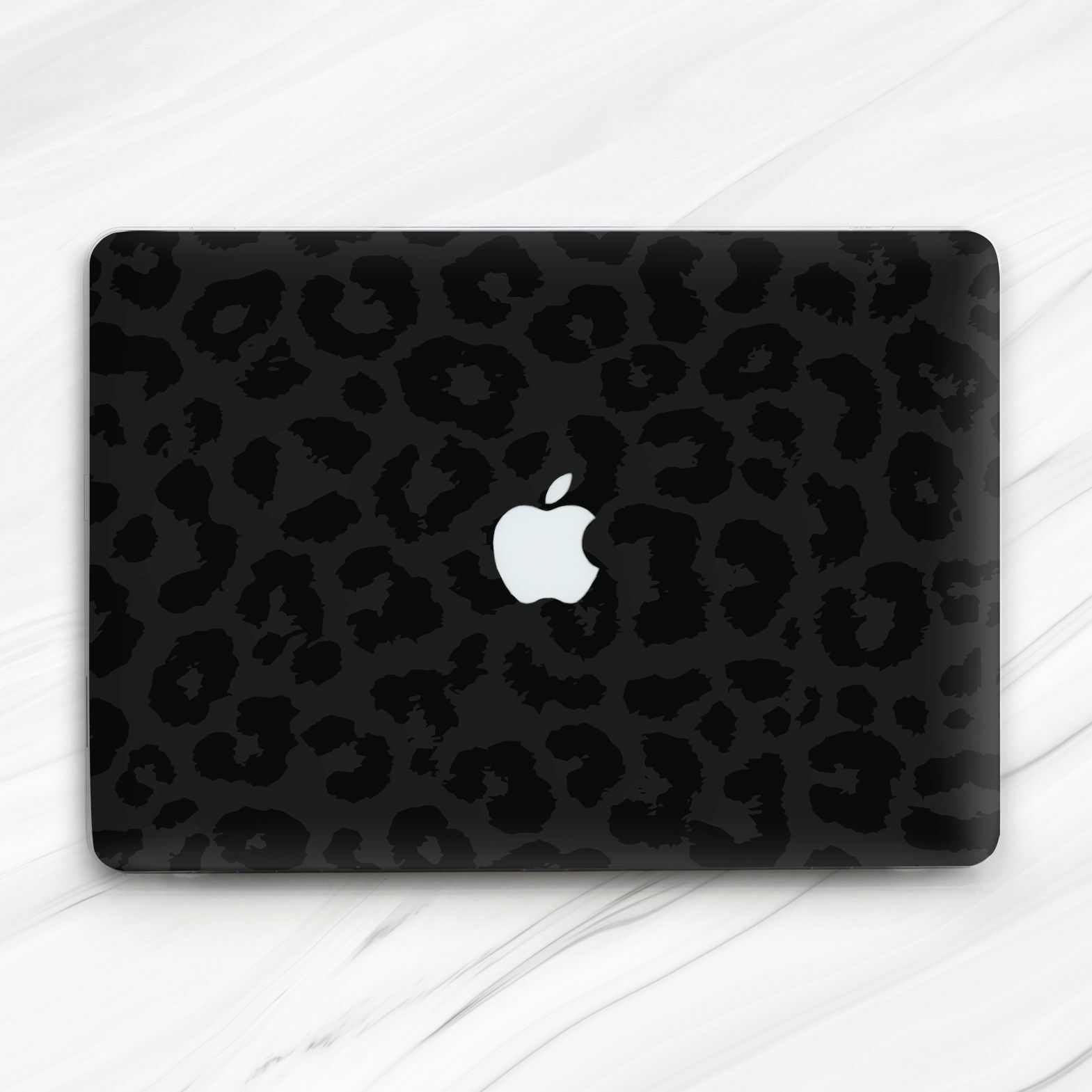 Cheetah Leopard Black Fur Animal Dark Hard Case For Macbook Air 13 Pro 16 13 15