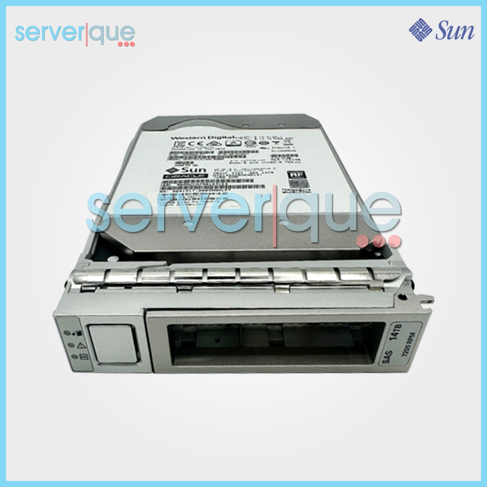 Sun Oracle 7357761 14TB SAS 12Gbps 7.2K 3.5" WUH721414AL5200 Hard Drive 7360615