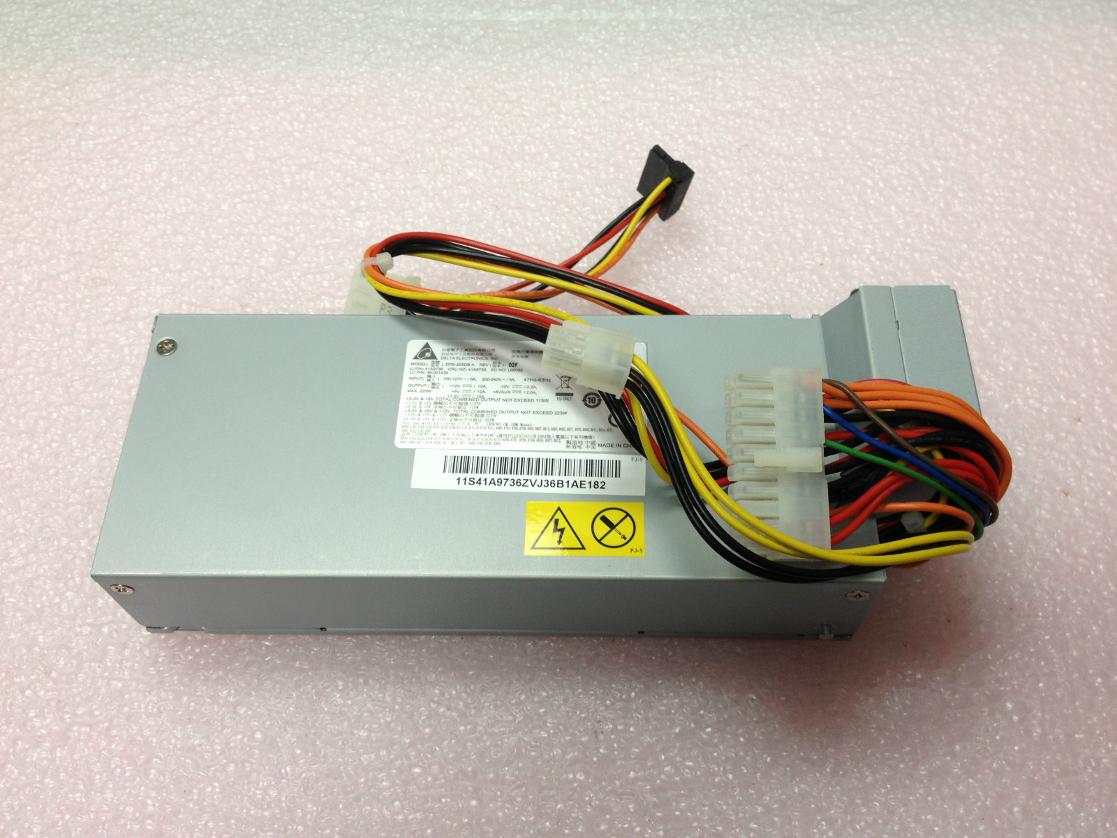 NEW Delta IBM Lenovo ThinkCentre DPS-225DB A 225W SFF Power Supply 41A9736