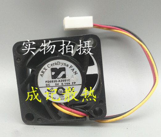1pcs  ARX 3015 FD0530-A2051C DC5V 0.14A 3CM cooling fan