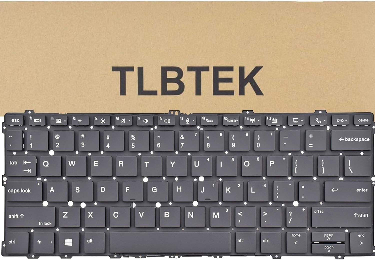  Backlight Keyboard Replacement Compatible with HP EliteBook X360 1020 G2 1030 