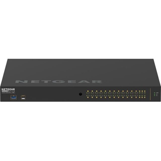 Netgear AV Line M4250 GSM4230PX 24-Port Gigabit PoE+ Managed Switch SFP+ (480W)
