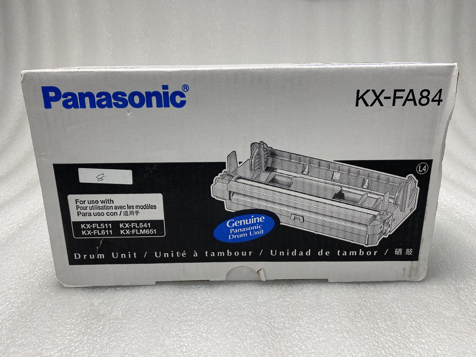 Panasonic KX-FA84 / KXFA84 Black Drum Unit KX-FL511 KX-FL541 KX-FL611 KX-FLM651
