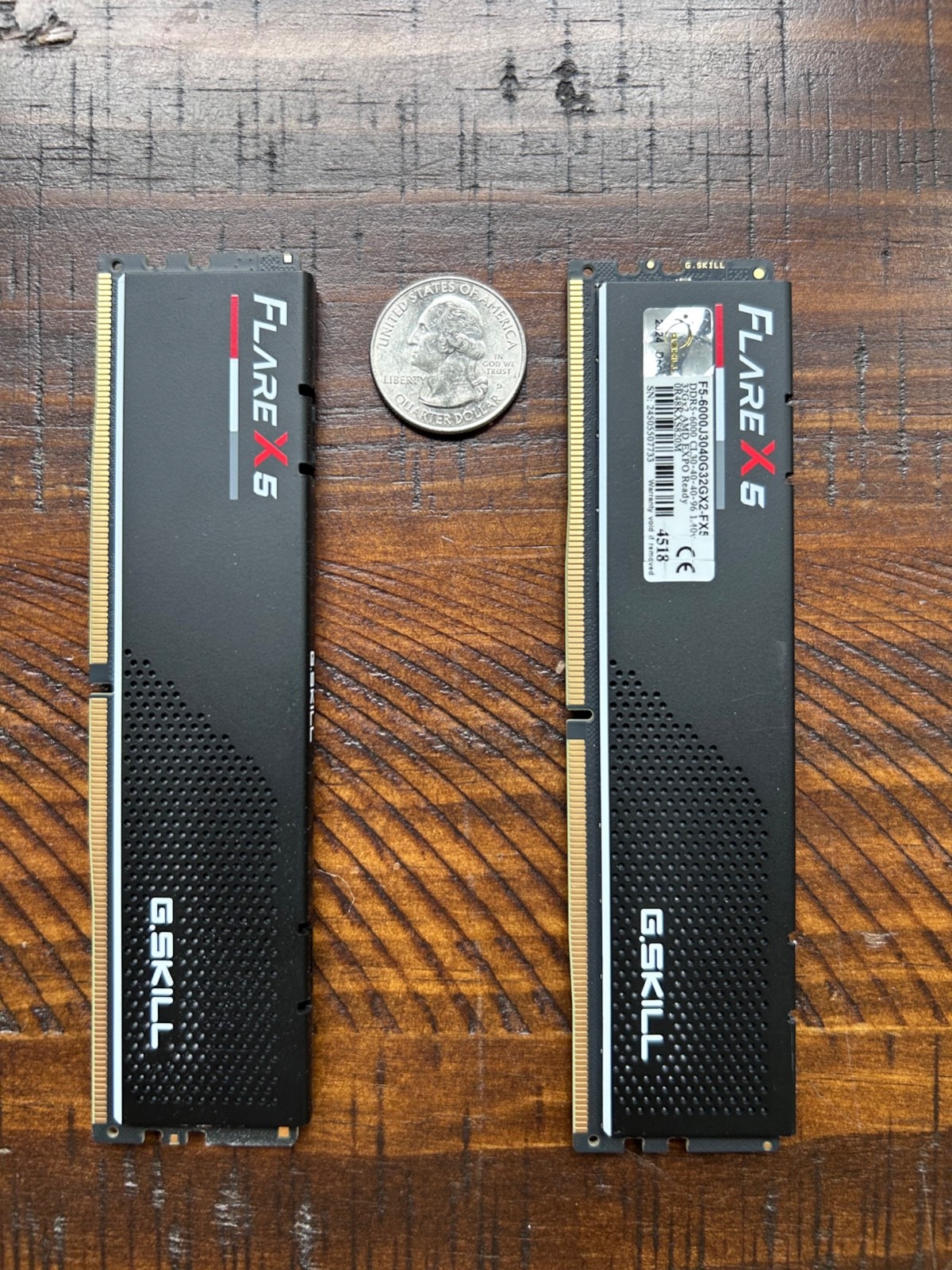 G.SKILL Flare X Series 64GB (2 x 32GB) 288-Pin PC RAM DDR5 6000 — Gaming RAM