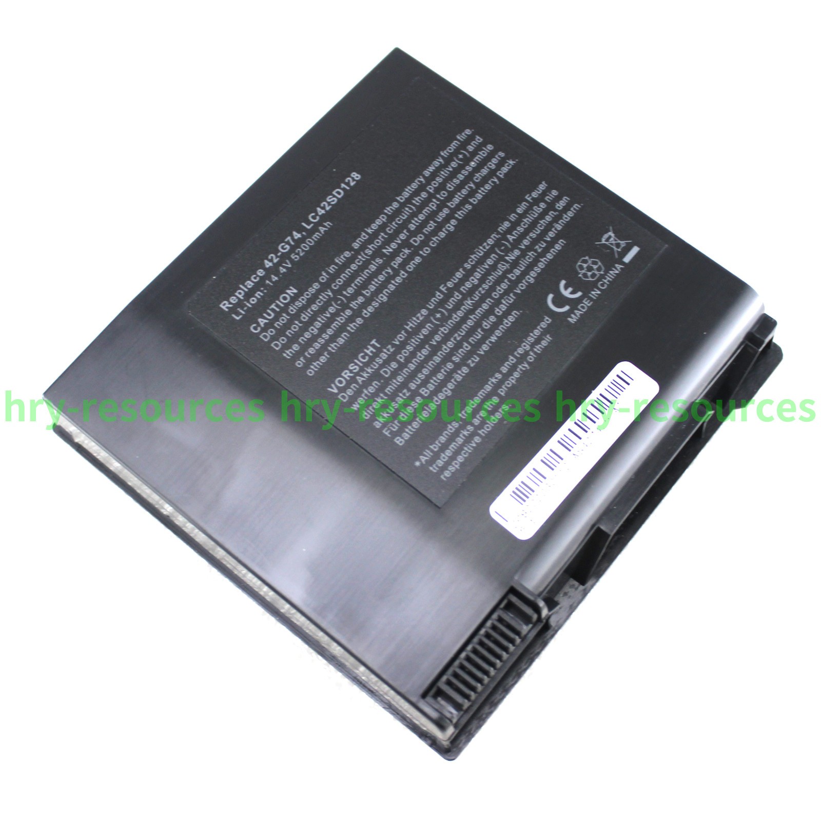 8Cell Battery for Asus G74 G74JH G74S G74SW G74SX A42-G74 ICR18650-26F LC42SD128