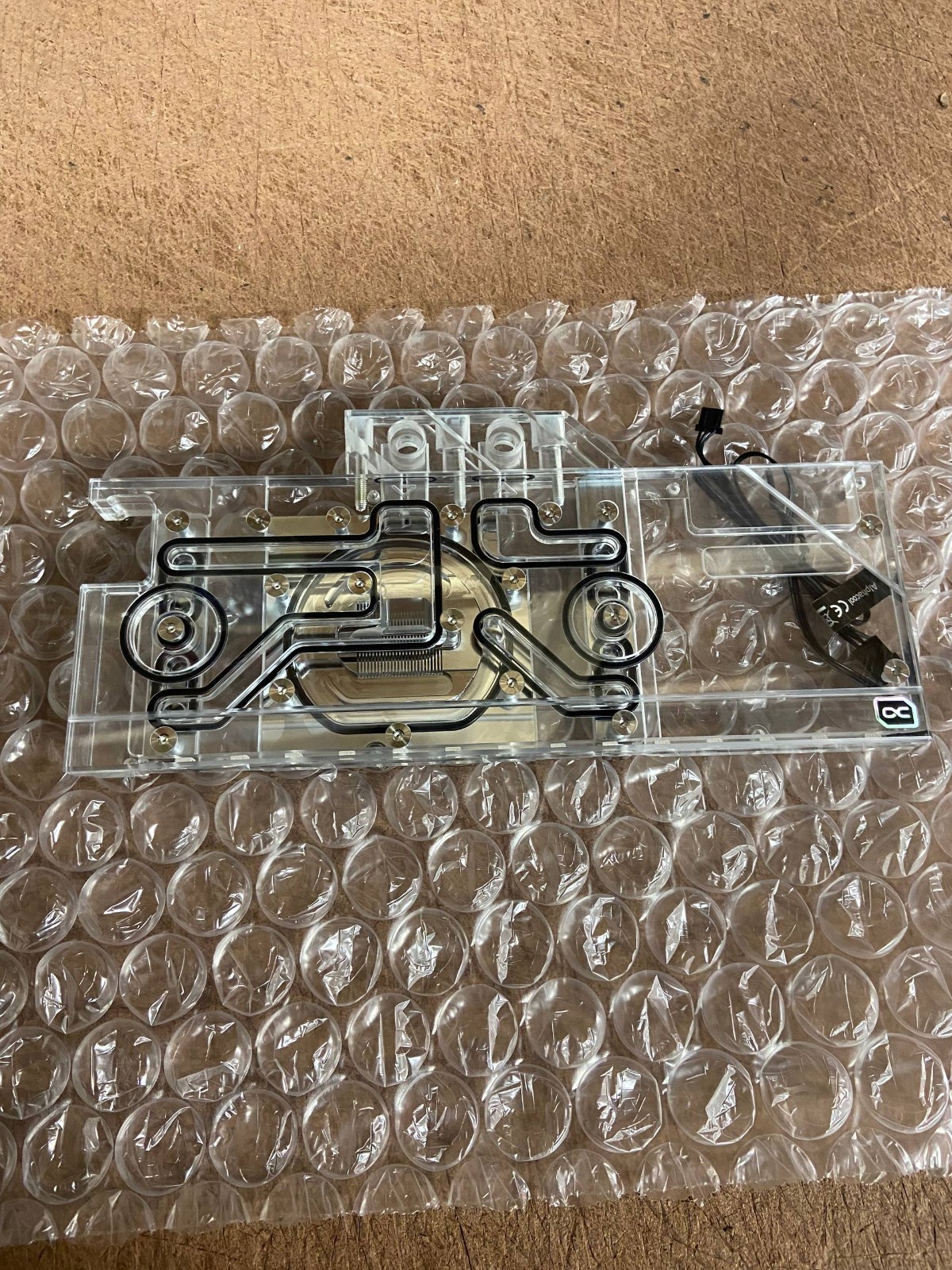 Alphacool Eisblock Aurora Acryl GPX-N Geforce RTX 3080/3090 iGame with Backplate
