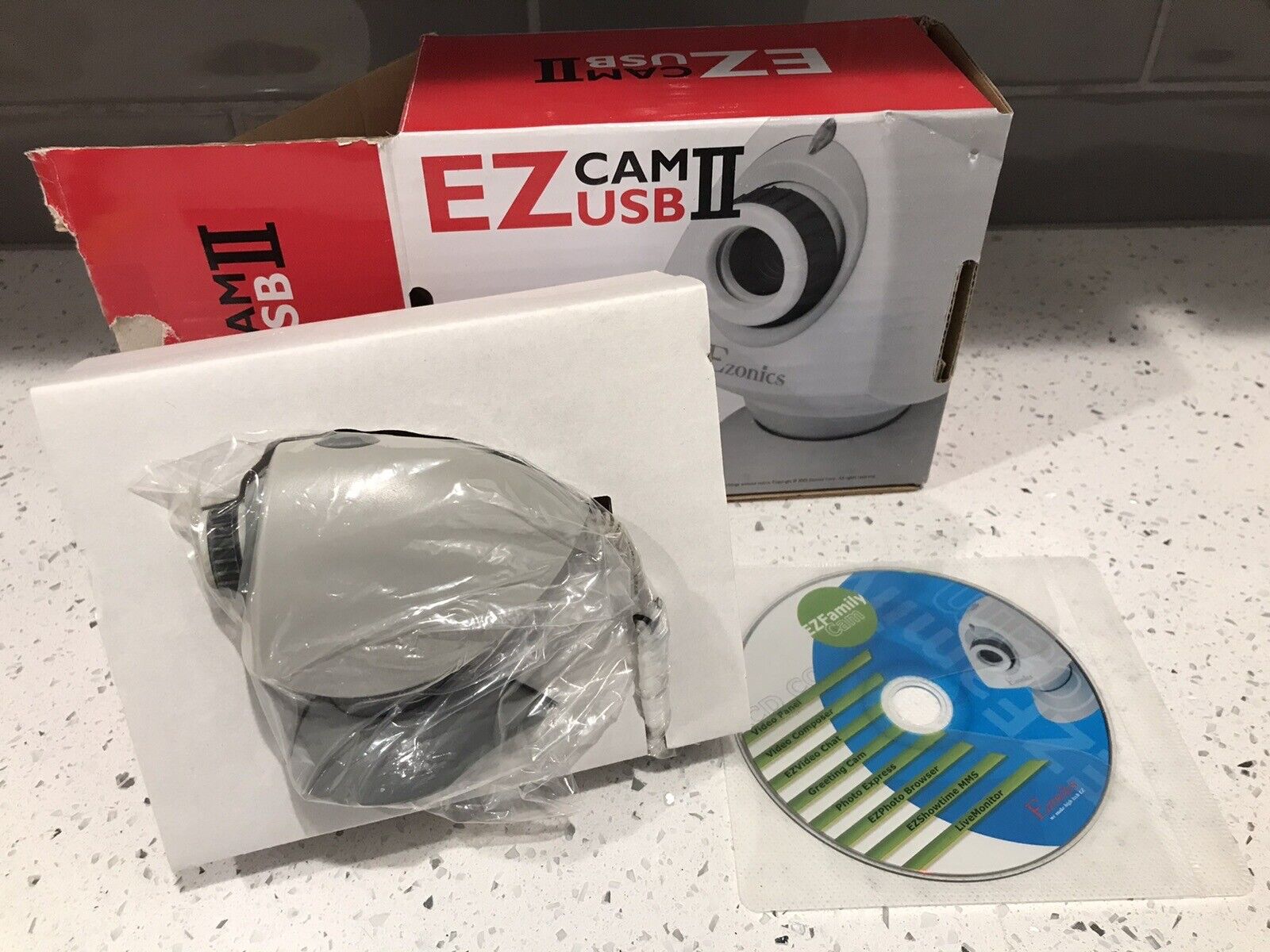 Ezonics EZ Cam II USB PC Digital Video Camera.