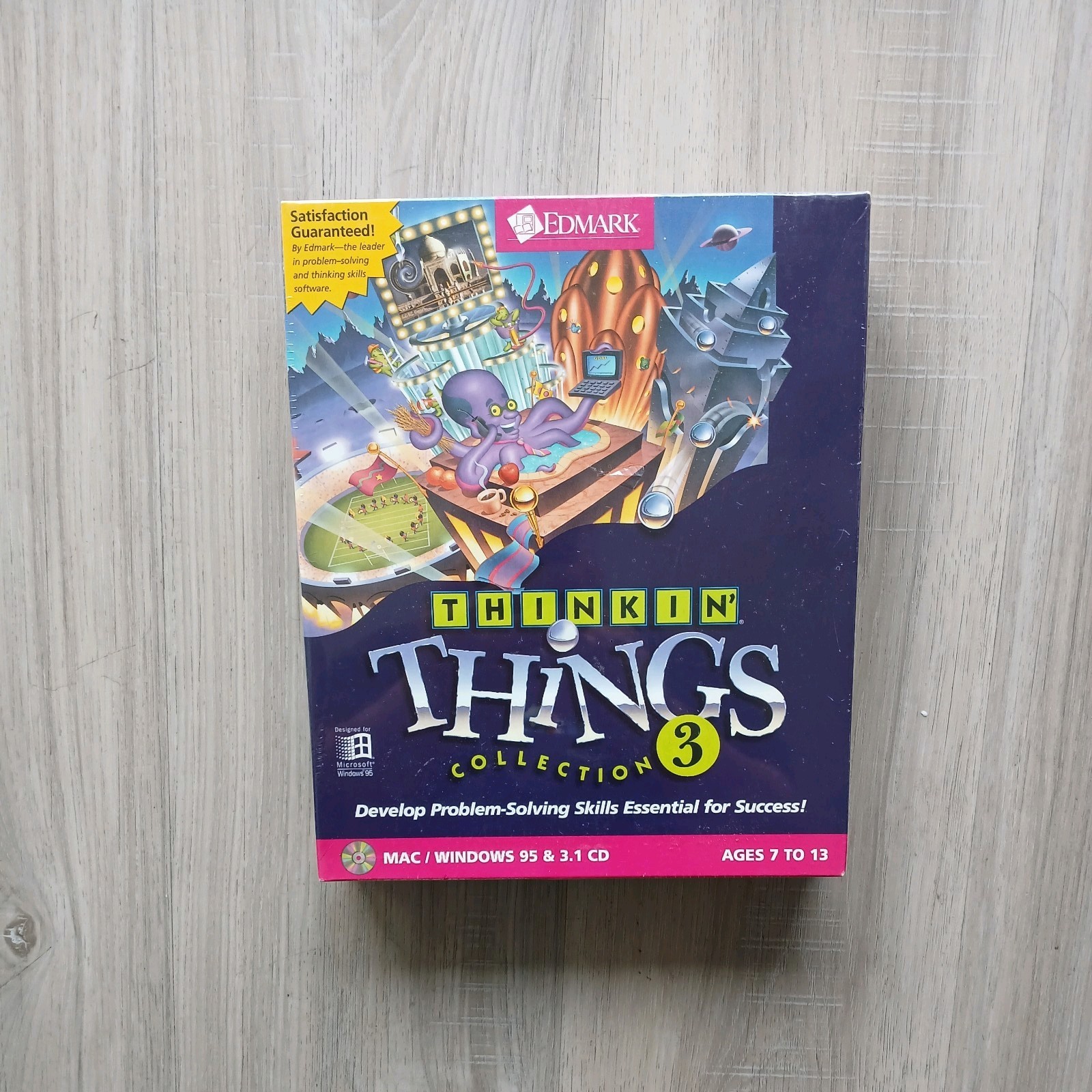 Thinkin' Things Collection 3 - CD-ROM Win/Mac - Rare Shrink-wrapped Retail Box
