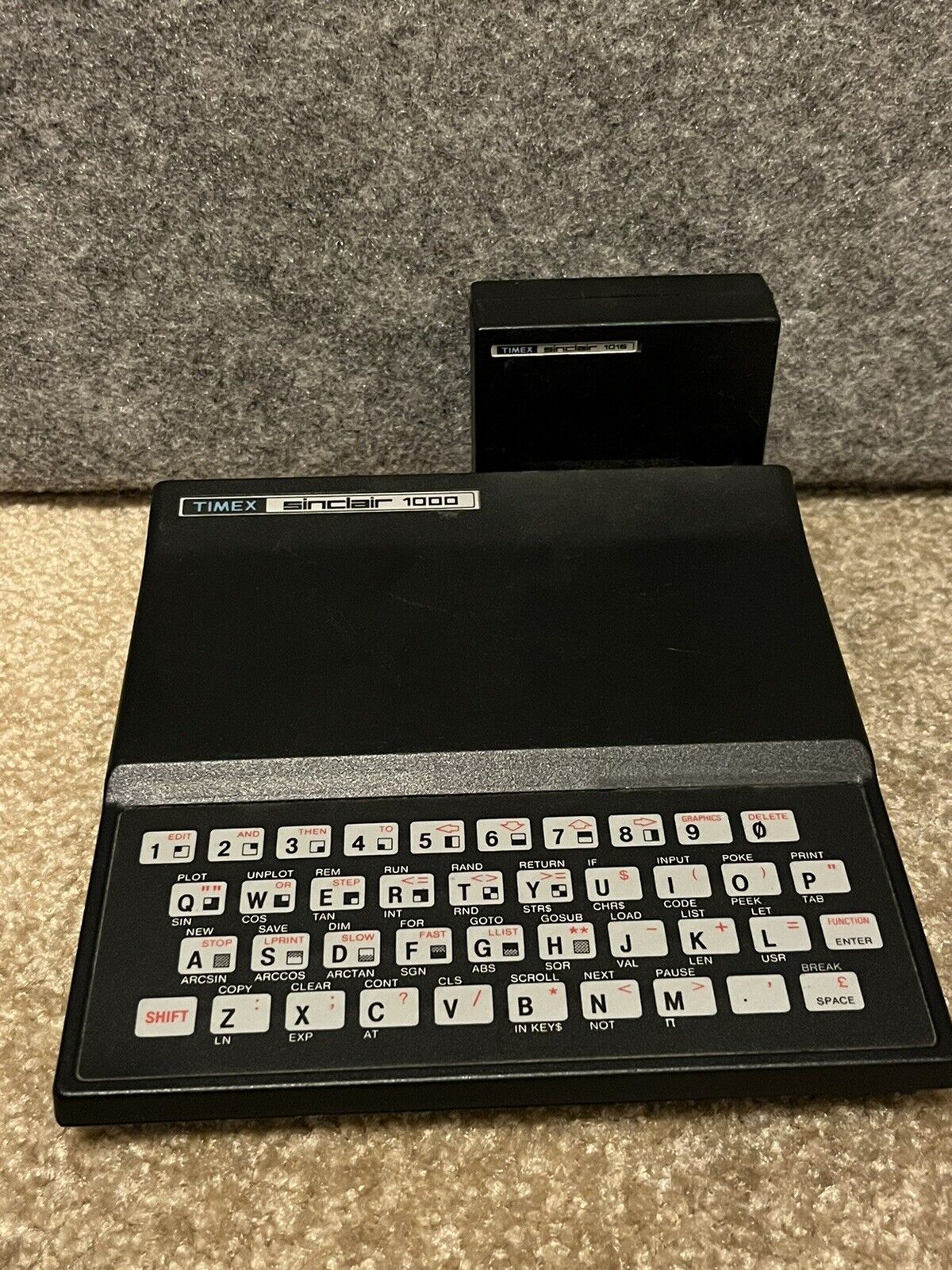 Timex Sinclair 1000 + Timex Sinclair 1016 *Untested