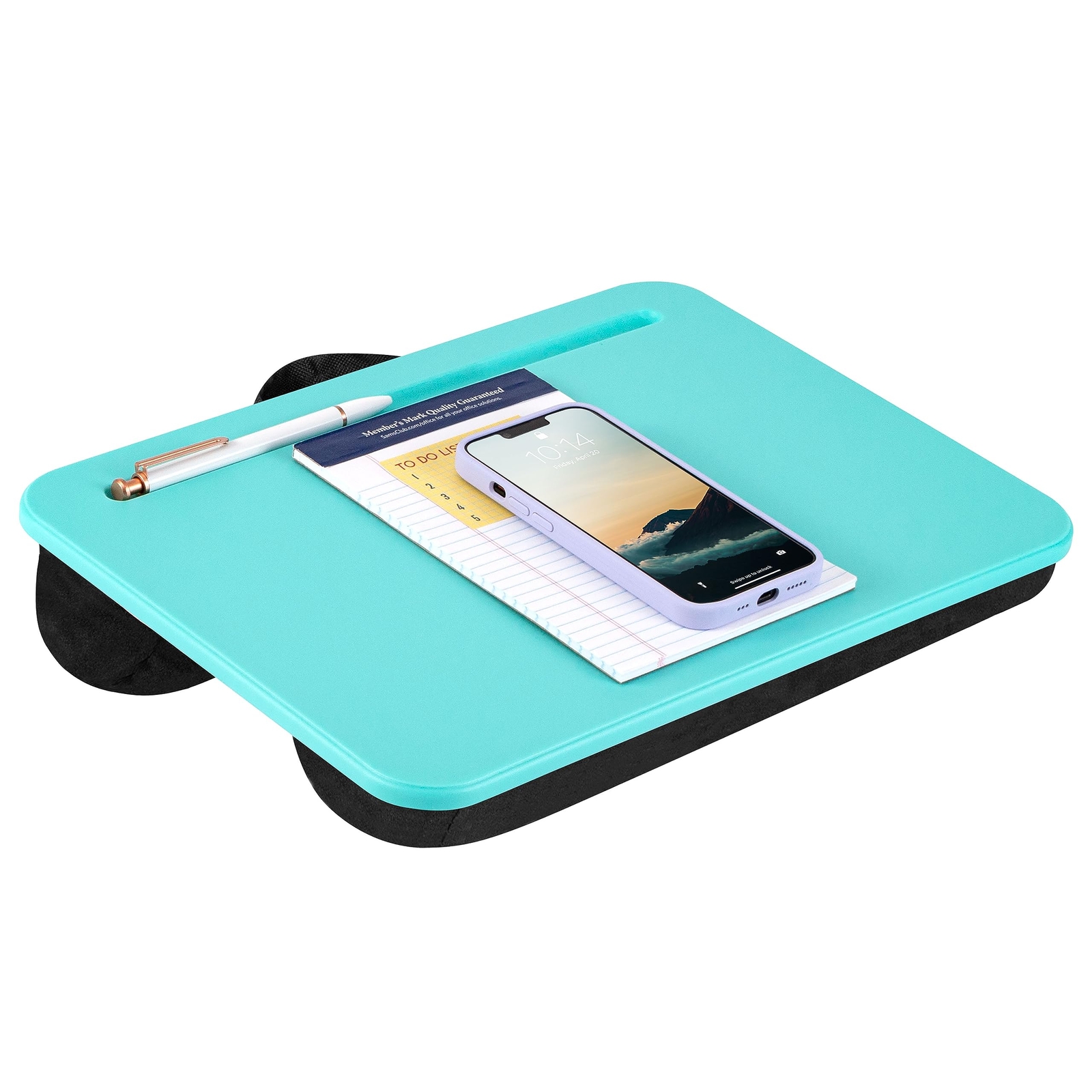 Compact Lap Desk - Aqua Sky - Fits up to 15 Inch Laptops - Style No. 43109
