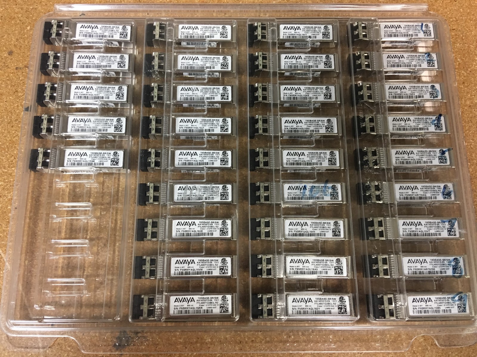 Avaya AA1403015-e6 1 port 10G base sfp+  transceiver