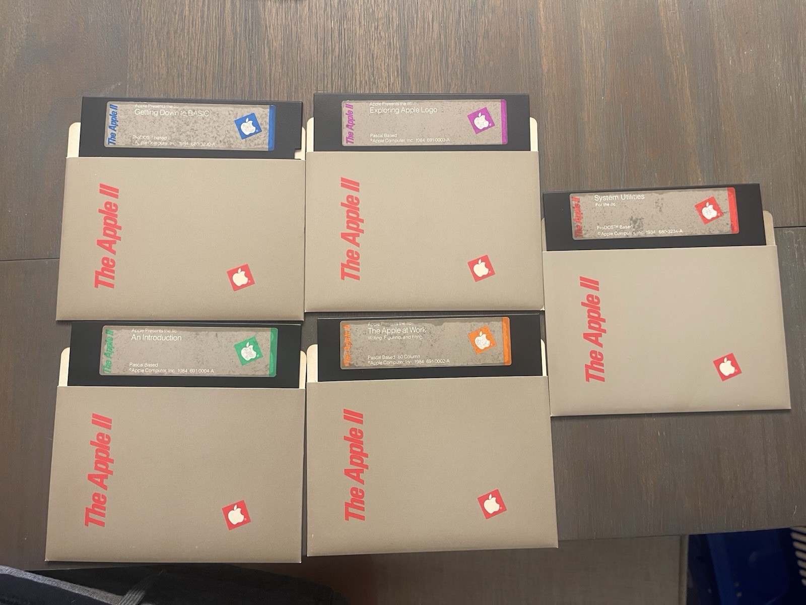 Apple II Pascal-Based Software Disks Lot – Vintage For Apple