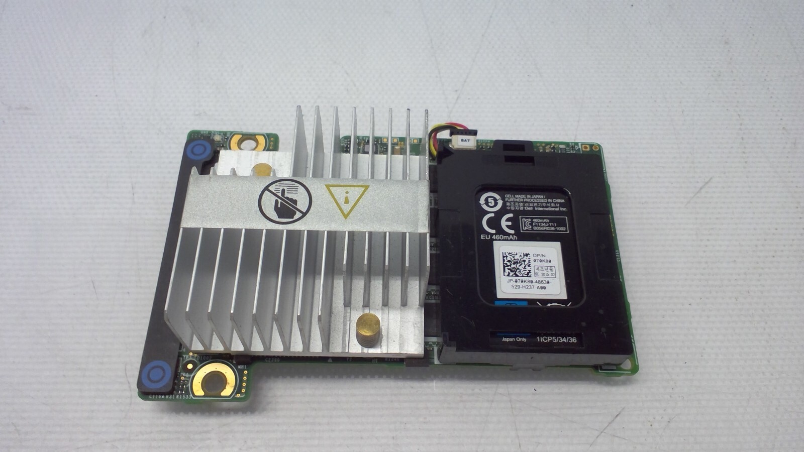 0TY8F9 DELL PERC H710P 6GBPS 1GB Mini Mono RAID Controller 0TTVVV w/ Battery