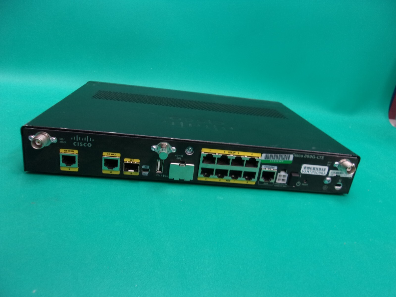 CISCO C899G-LTE-VZ-K9  LTE 2.0 Integrated Services Router 800-43855-01