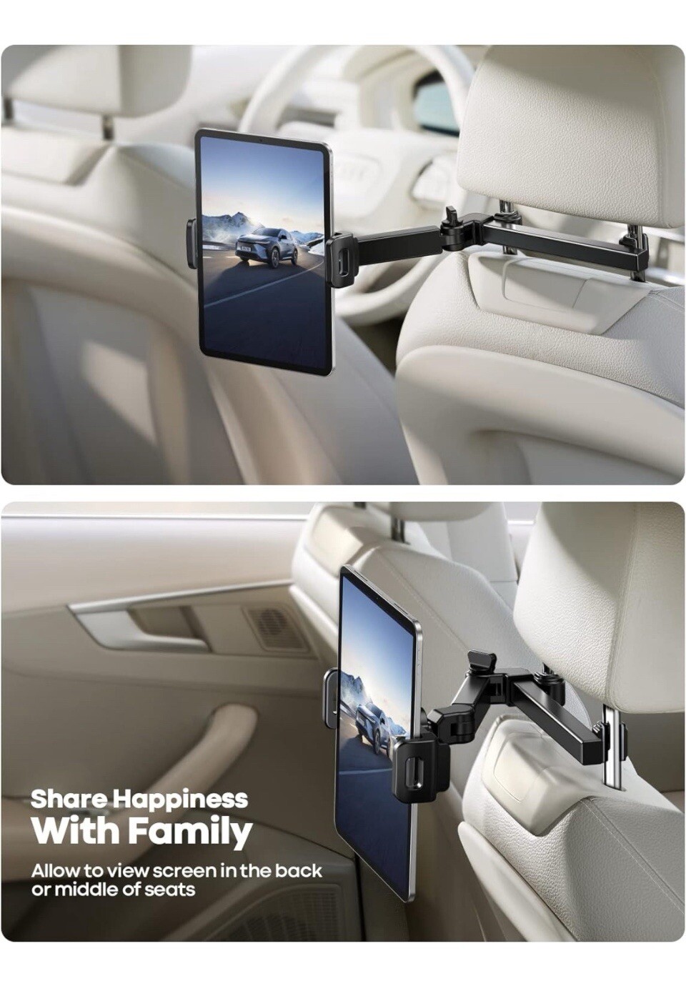 Lamicall Car Tablet Headrest Mount