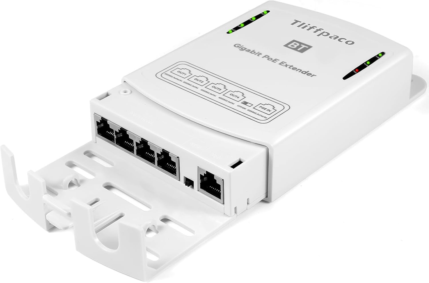 Outdoor Gigabit Poe Extender, 90W Max Input, 30W-60W Output