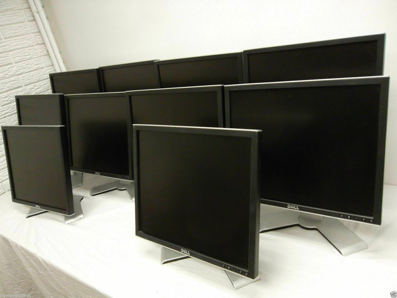 LOT-50 Dell 2009Wt 20" Wide LCD Monitor w/4-USB Port VGA DVI 2009W FH8MW G433H