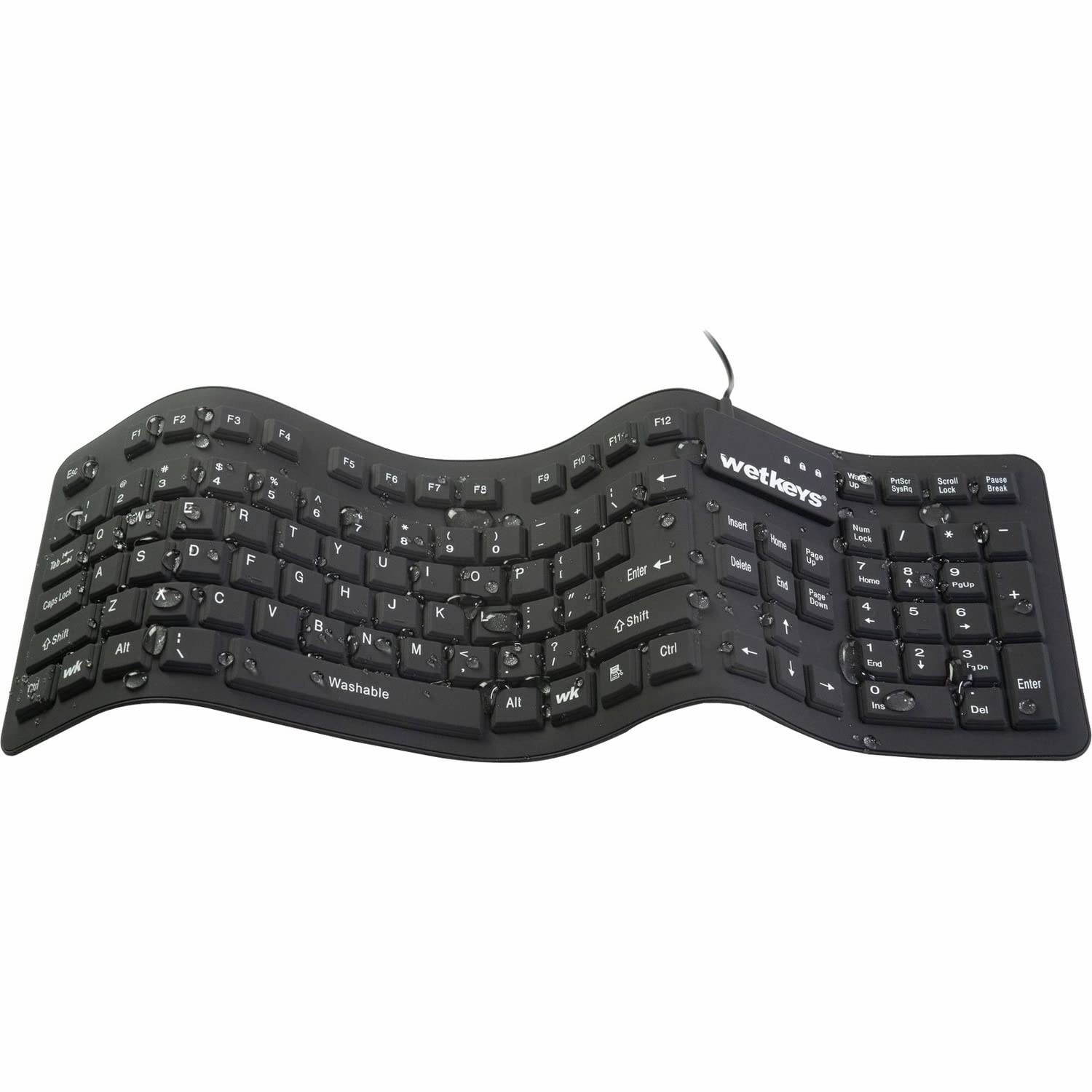 Wetkeys "Soft-Touch Comfort Professional-Grade Full-Size Flexible Silicone Wash