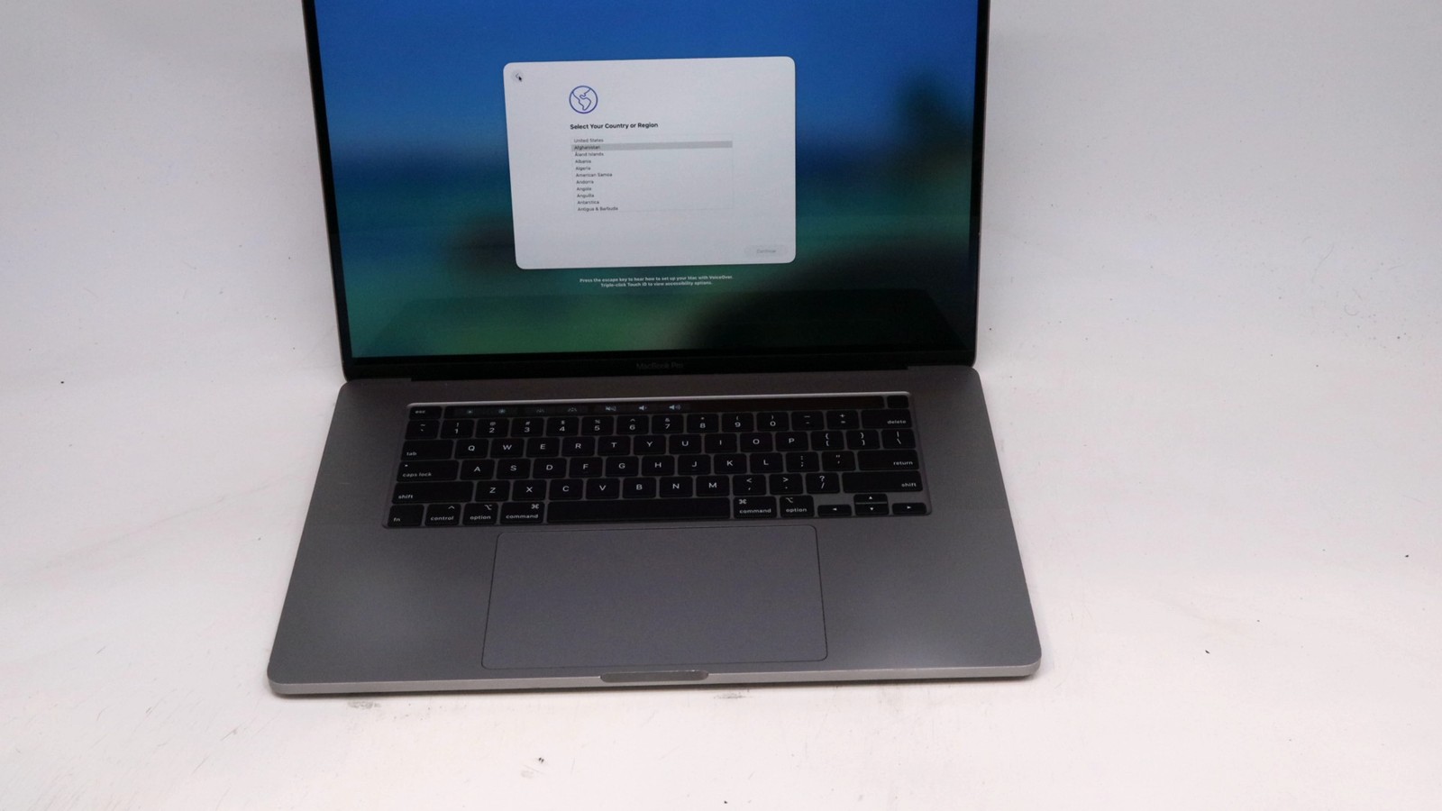 Apple Macbook Pro 16" i7-9750h 16GB 512GB BATTERY ISSUE