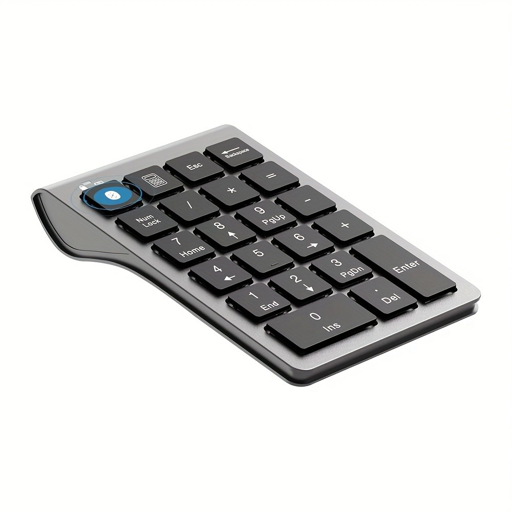 Lightweight Adaptable Stable Maneuverable 2in1 Wireless Wired USB Numeric Keypad