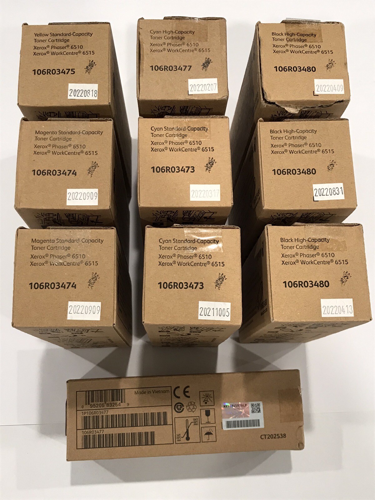 Xerox 6510 6515 Black High Capacity Toner 106R03480