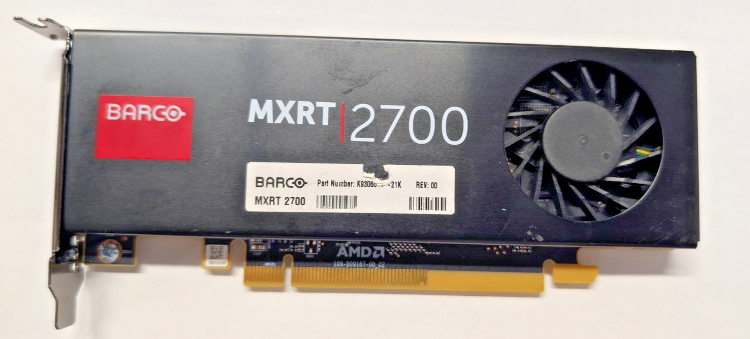 Barco MXRT-2700 2GB GDDR5 Graphics Card