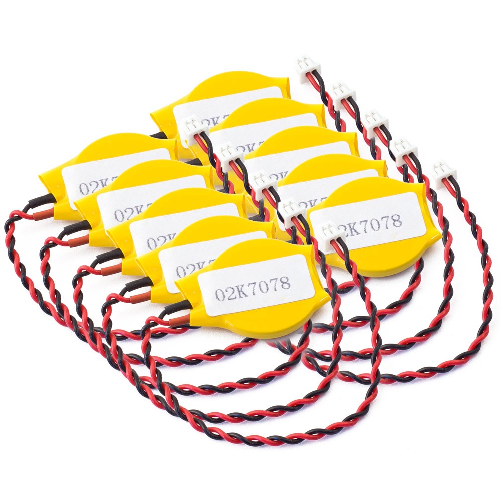 10-pk of CMOS Batteries for IBM LENOVO T420 X220 T410 W510 X31 02K7078 02K6541