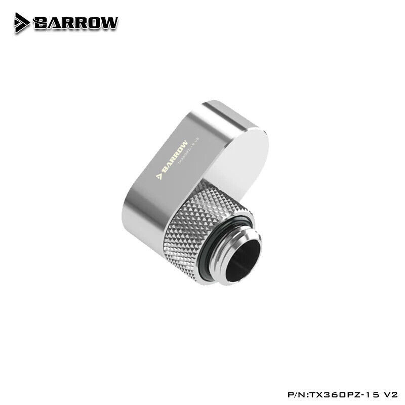 Barrow 360° Rotation Offset Adapter G1/4'' 15mm Male To Female Extender Fittings