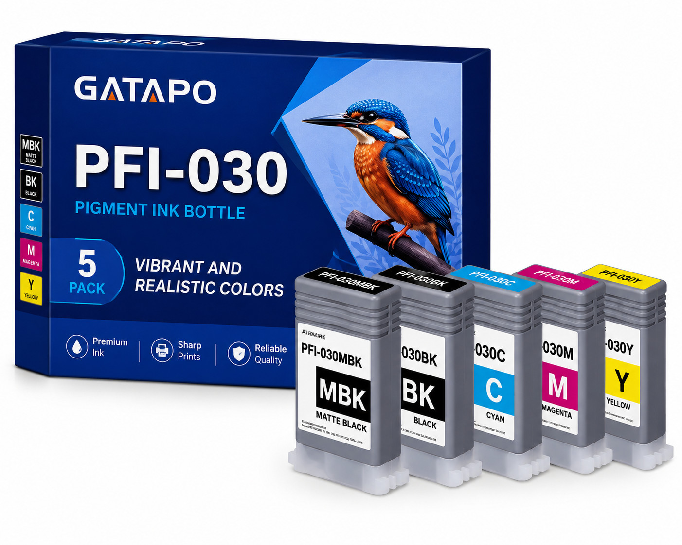 PFI-030-5PK  Ink Cartridges  for  TA-20 TA-30