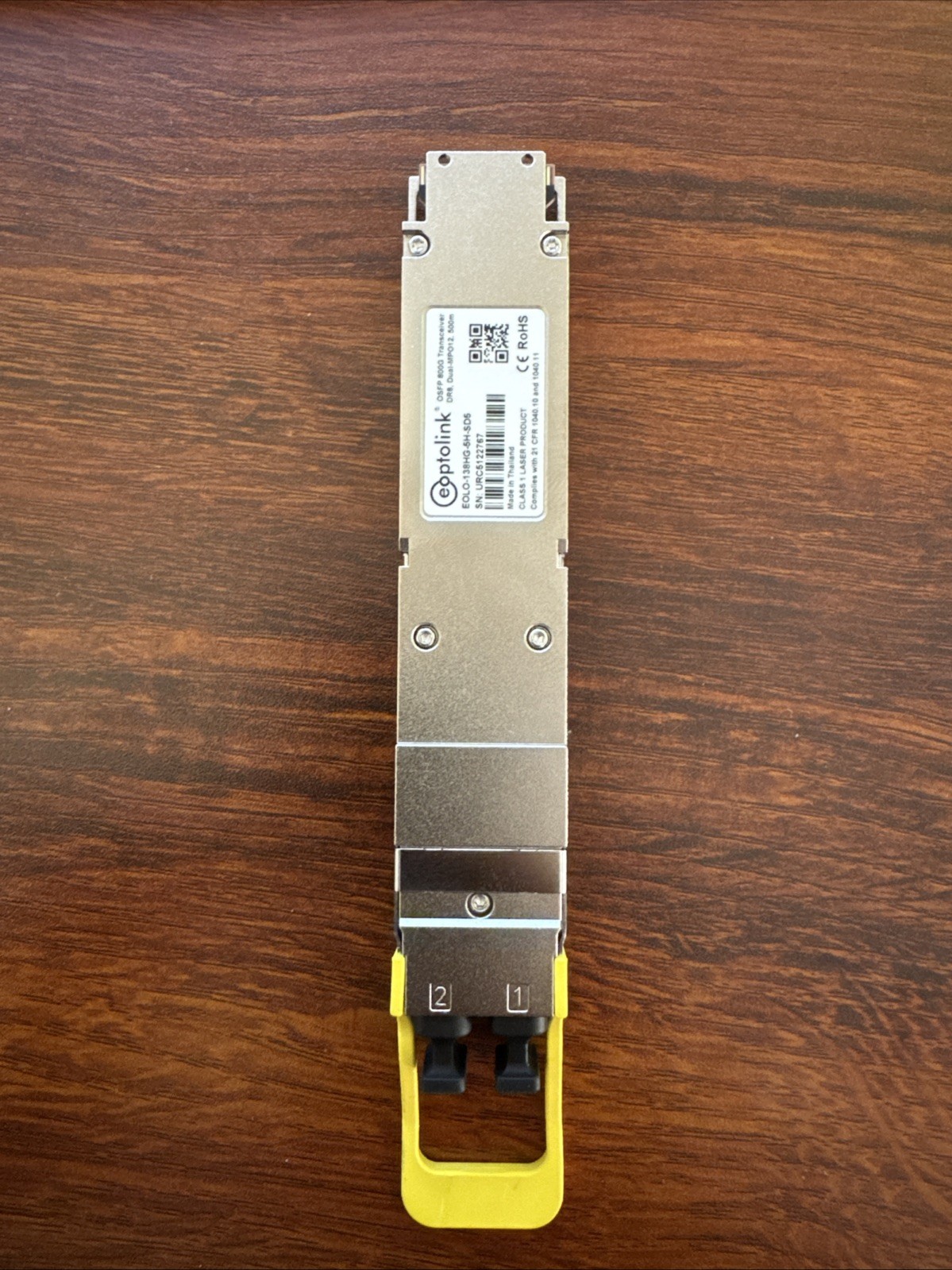 Eoptolink EOLO-138HG-5H-SD5 800G OSFP DR8 Dual MPO-12 500m SMF Transceiver - New