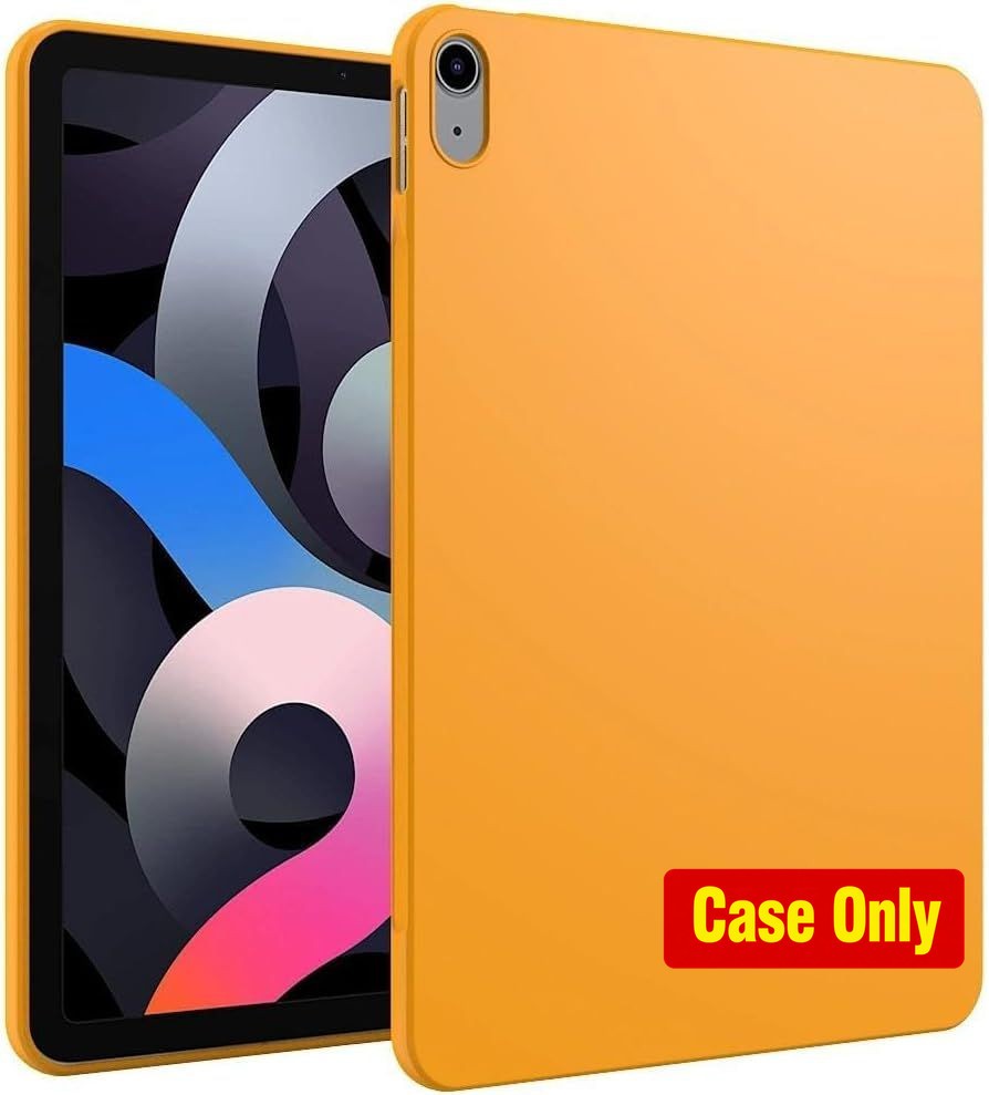 Slim Shockproof Back Cover Case for iPad Air 11-inch M3/M2 (2024/2025) Orange-Ye