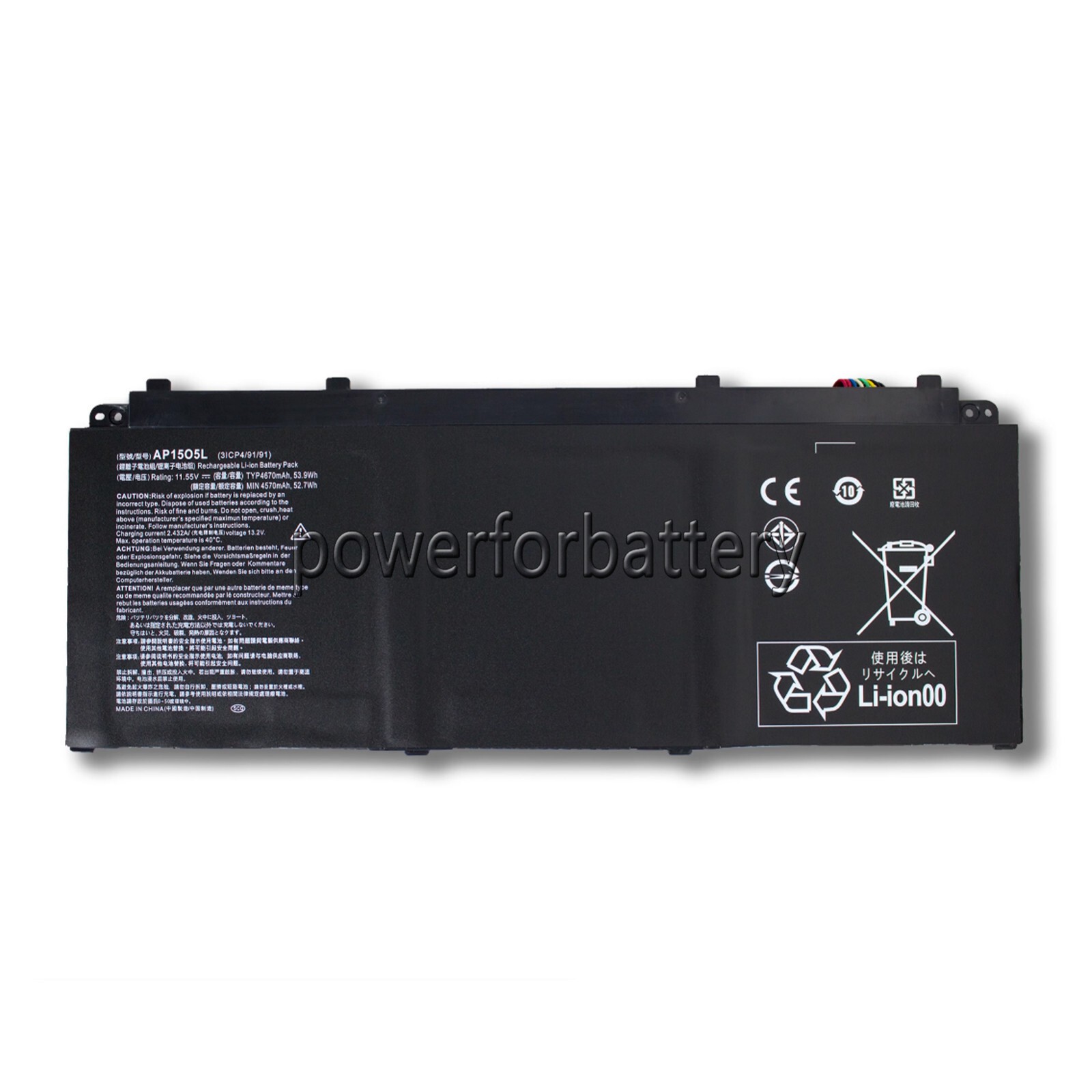 AP15O5L AP1505L AP1503K 53.9Wh Battery for Acer Aspire S 13 S5-371 S5-371-52JR