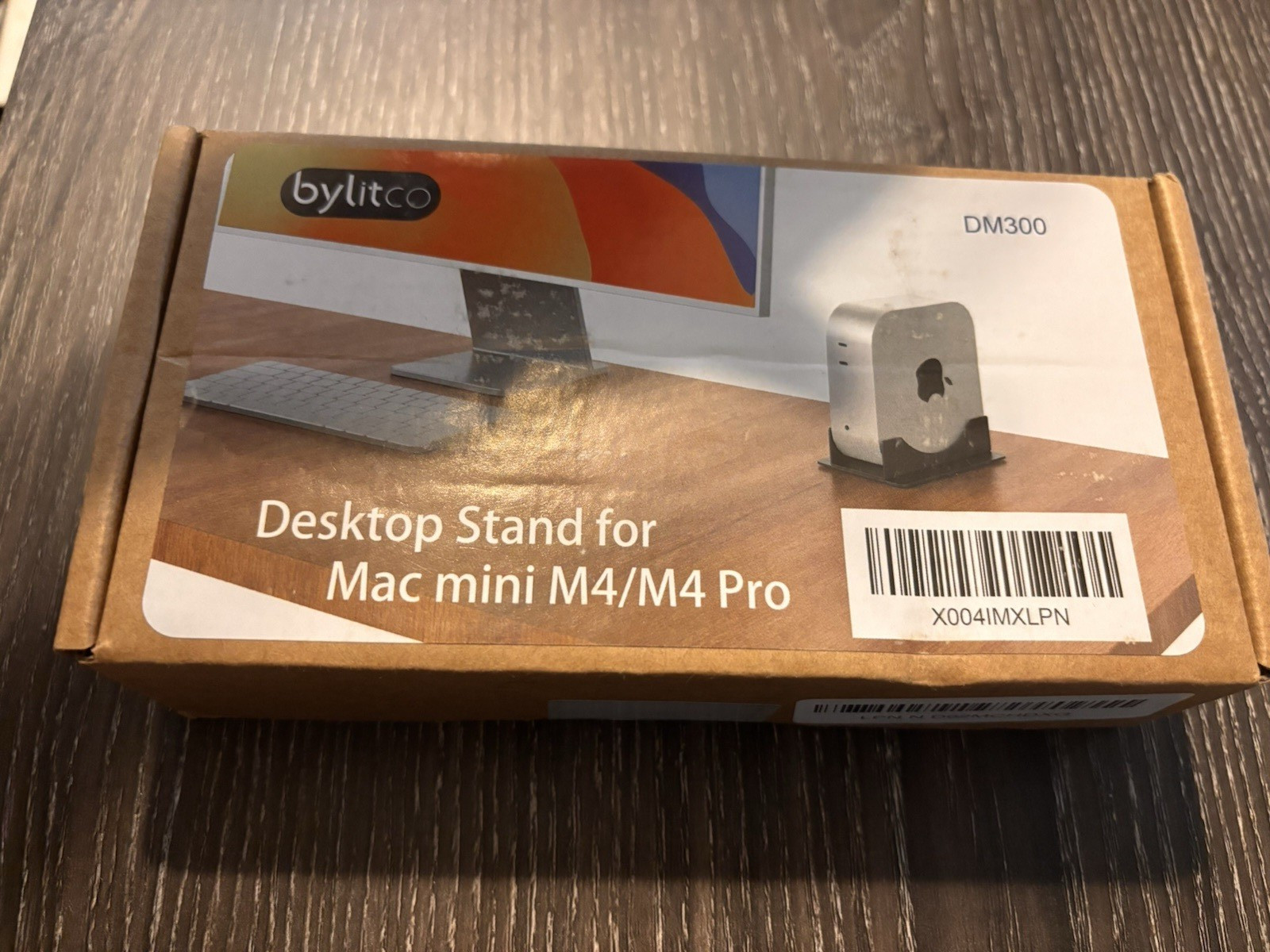 bylitco Black Desktop Stand for Apple Mac mini M4/M4 Pro Fixed DM300