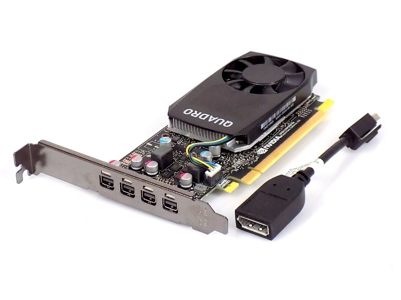 2GB Fujitsu Nvidia Quadro P600 PCI-E 3.0 x16 GDDR5 Mini DisplayPort Graphics Card