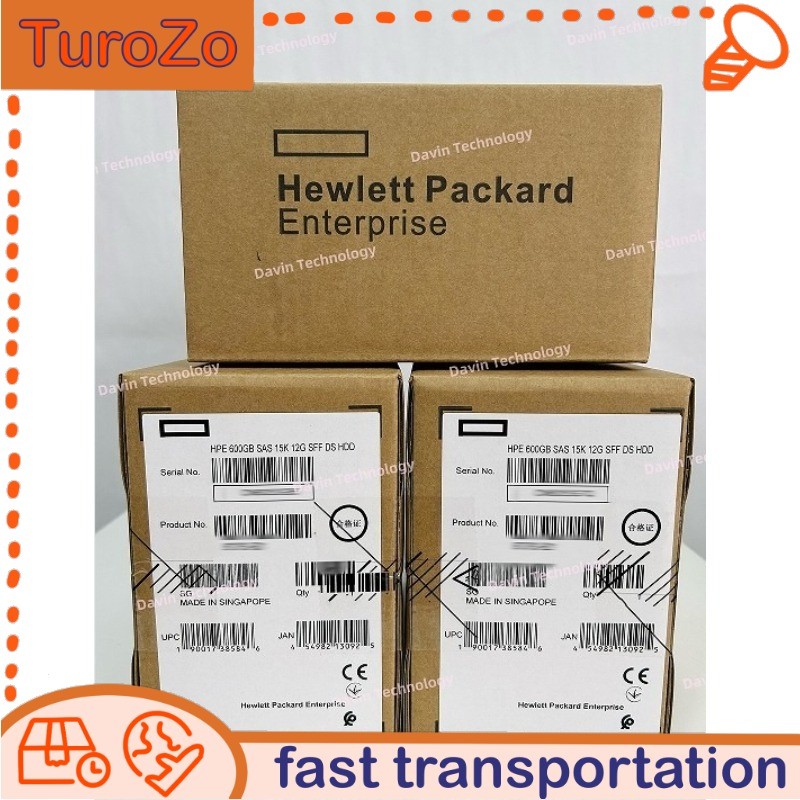 HPE 652767-B21 653959-001 3TB 7.2K 6G SAS MDL SC LFF HDD NEW