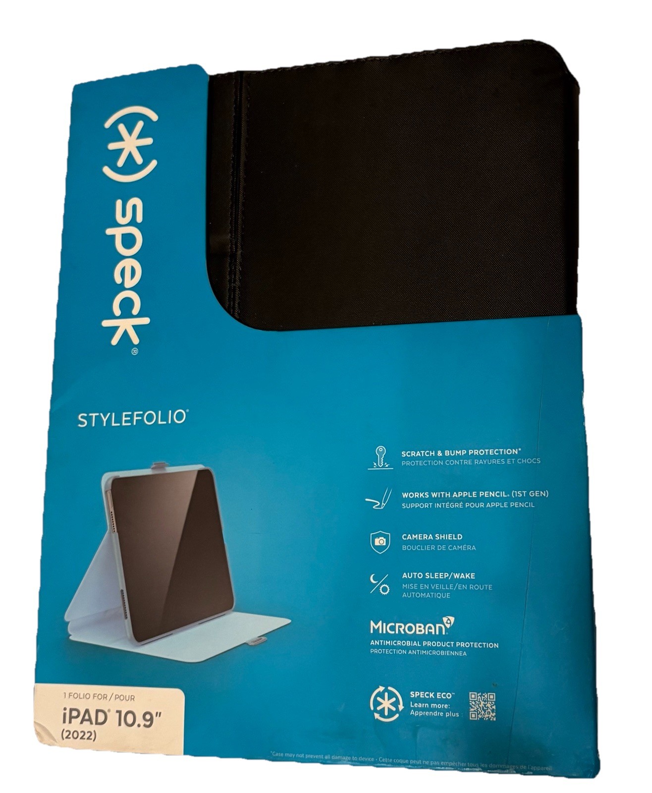iPad Case Speck Stylefolio 10.9 (2022) Black 
