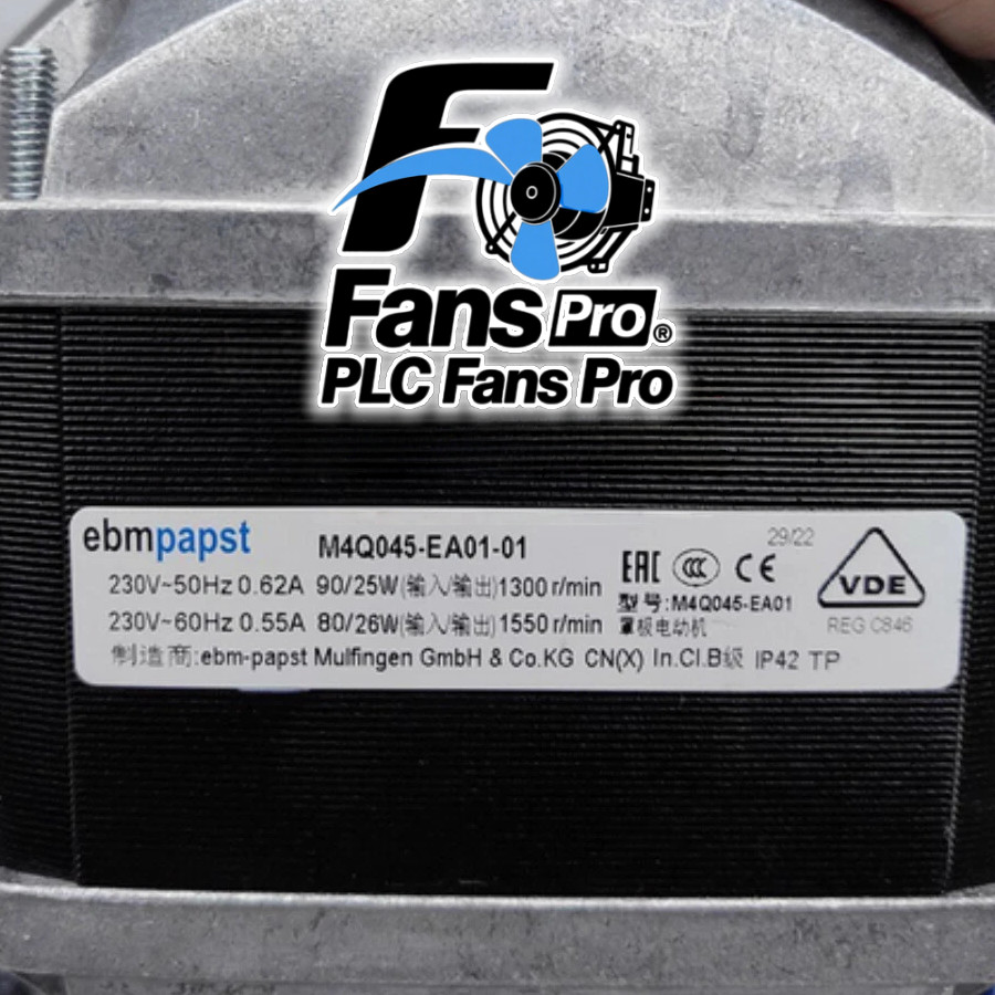 1PC New Ebmpapst M4Q045-EA01-01 230V 90/25W Freezer Fan Motor Fast Ship
